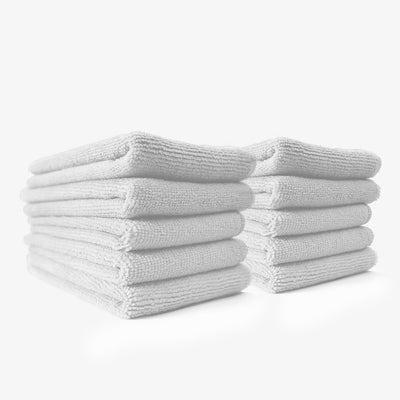 White Microfibre Cloth