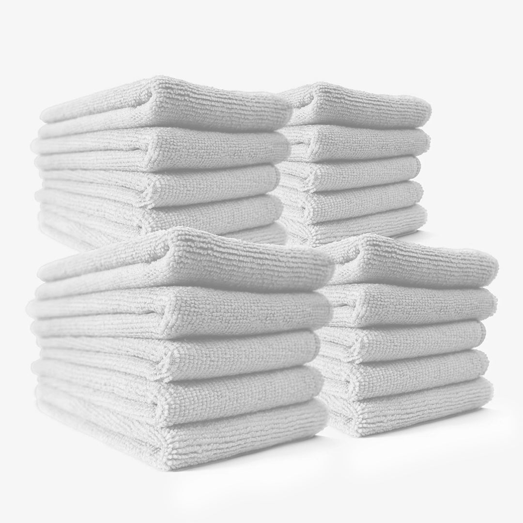 White Microfibre Cloth