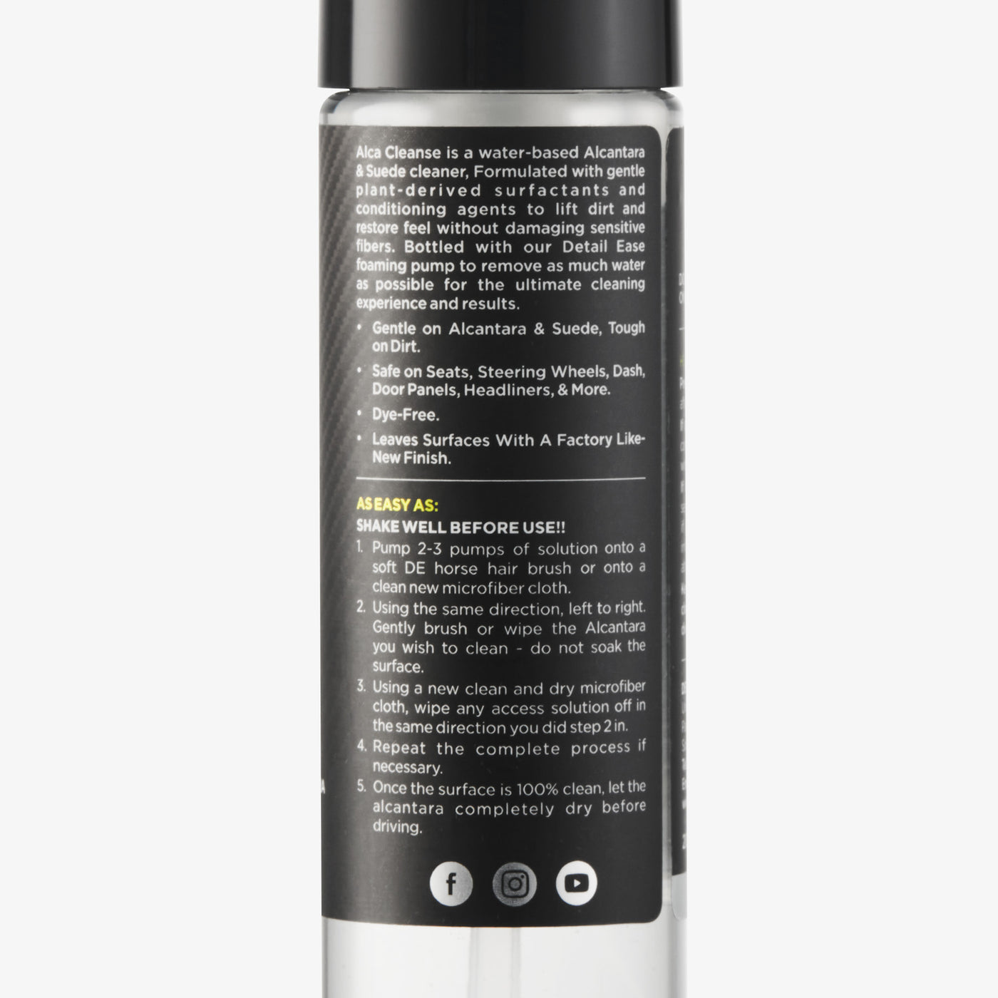 Alca Cleanse - Foaming Alcantara Cleaner